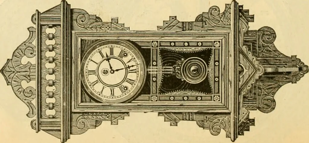 An illustration from 13th annual illustrated catalog, 1889 ... containing illustrations and prices of a few leading and staple styles of diamonds, watches, jewelry, silverware, clocks, canes, umbrellas, opera glasses, gold spectacles, eye glasses, etc., 1889, leaf 169