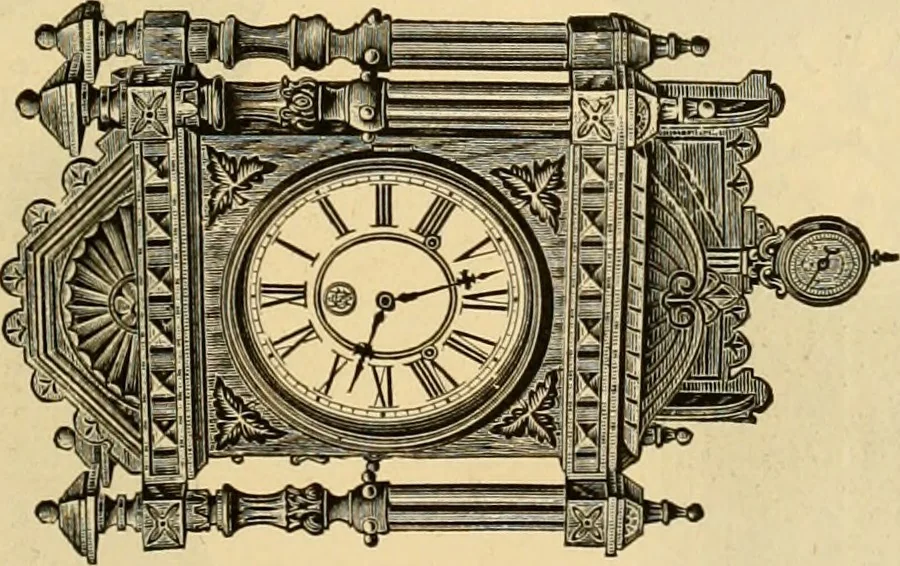 An illustration from 13th annual illustrated catalog, 1889 ... containing illustrations and prices of a few leading and staple styles of diamonds, watches, jewelry, silverware, clocks, canes, umbrellas, opera glasses, gold spectacles, eye glasses, etc., 1889, leaf 170