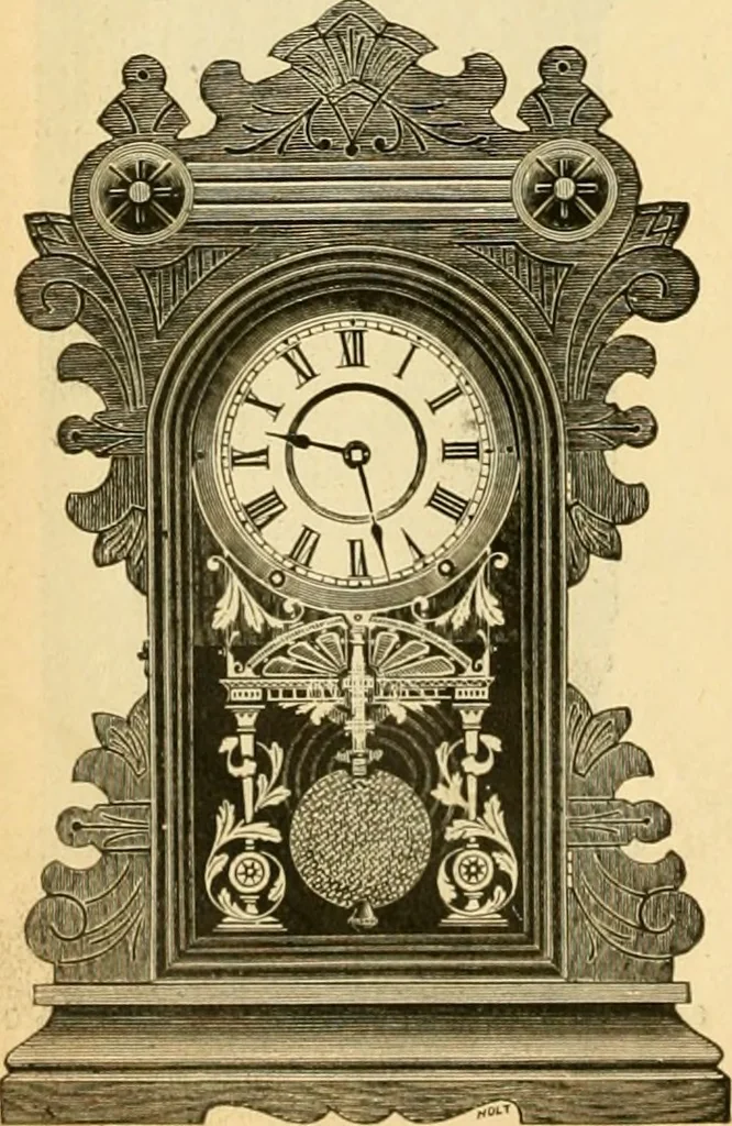 An illustration from 13th annual illustrated catalog, 1889 ... containing illustrations and prices of a few leading and staple styles of diamonds, watches, jewelry, silverware, clocks, canes, umbrellas, opera glasses, gold spectacles, eye glasses, etc., 1889, leaf 177