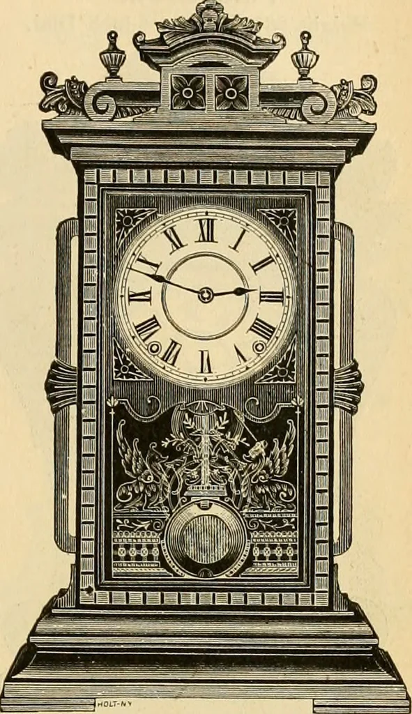 An illustration from 13th annual illustrated catalog, 1889 ... containing illustrations and prices of a few leading and staple styles of diamonds, watches, jewelry, silverware, clocks, canes, umbrellas, opera glasses, gold spectacles, eye glasses, etc., 1889, leaf 178