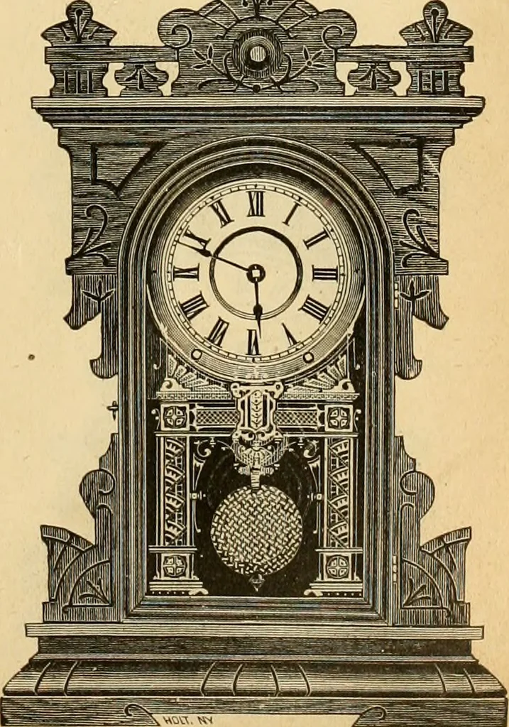 An illustration from 13th annual illustrated catalog, 1889 ... containing illustrations and prices of a few leading and staple styles of diamonds, watches, jewelry, silverware, clocks, canes, umbrellas, opera glasses, gold spectacles, eye glasses, etc., 1889, leaf 178