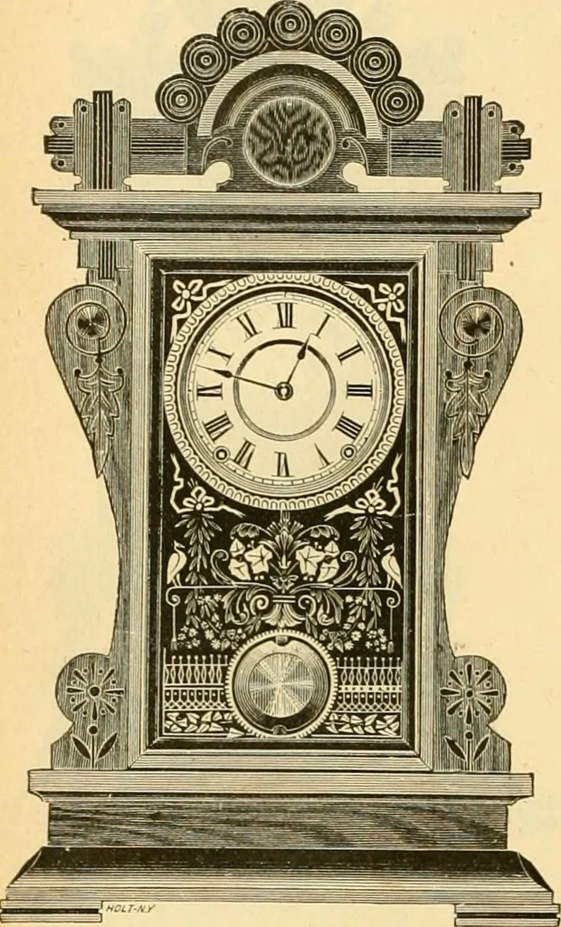 An illustration from 13th annual illustrated catalog, 1889 ... containing illustrations and prices of a few leading and staple styles of diamonds, watches, jewelry, silverware, clocks, canes, umbrellas, opera glasses, gold spectacles, eye glasses, etc., 1889, leaf 179