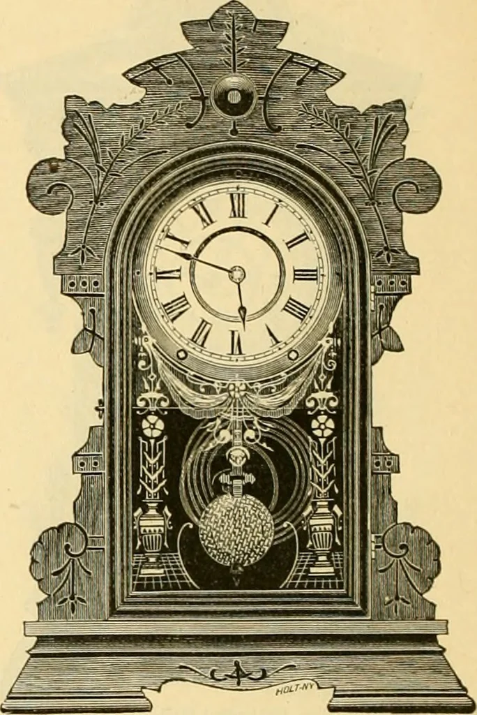 An illustration from 13th annual illustrated catalog, 1889 ... containing illustrations and prices of a few leading and staple styles of diamonds, watches, jewelry, silverware, clocks, canes, umbrellas, opera glasses, gold spectacles, eye glasses, etc., 1889, leaf 179