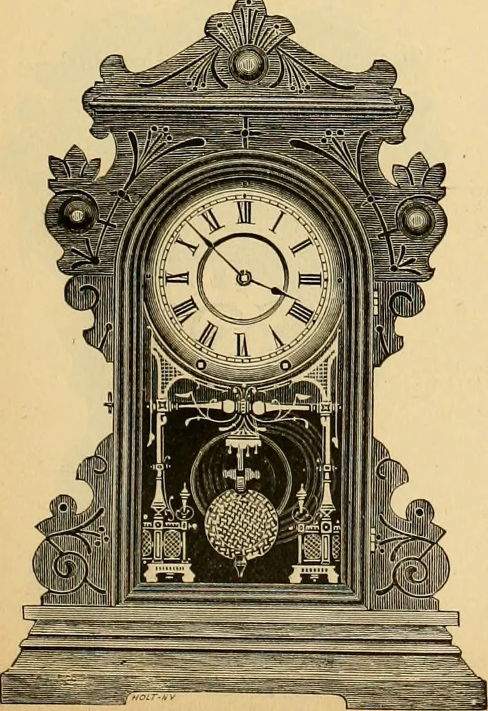 An illustration from 13th annual illustrated catalog, 1889 ... containing illustrations and prices of a few leading and staple styles of diamonds, watches, jewelry, silverware, clocks, canes, umbrellas, opera glasses, gold spectacles, eye glasses, etc., 1889, leaf 180