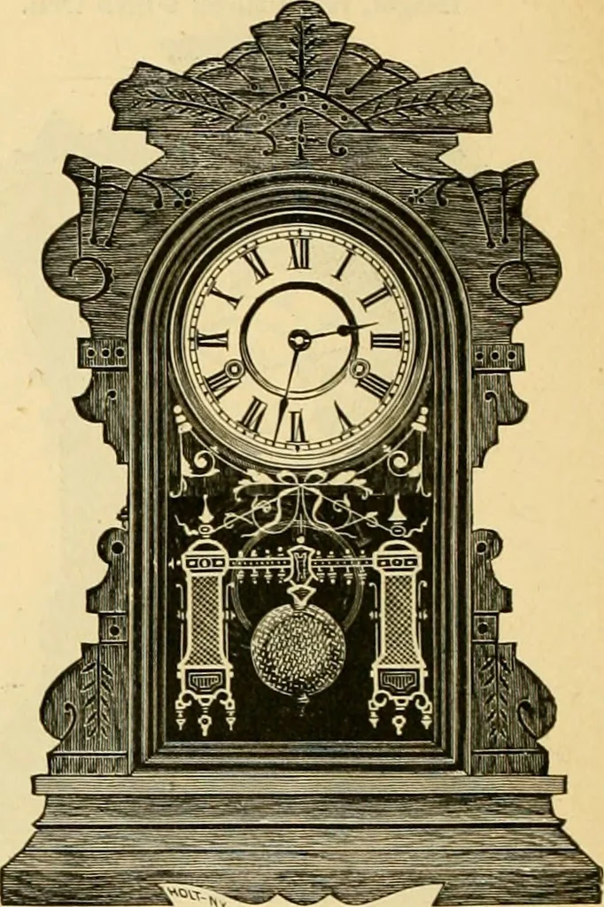 An illustration from 13th annual illustrated catalog, 1889 ... containing illustrations and prices of a few leading and staple styles of diamonds, watches, jewelry, silverware, clocks, canes, umbrellas, opera glasses, gold spectacles, eye glasses, etc., 1889, leaf 181