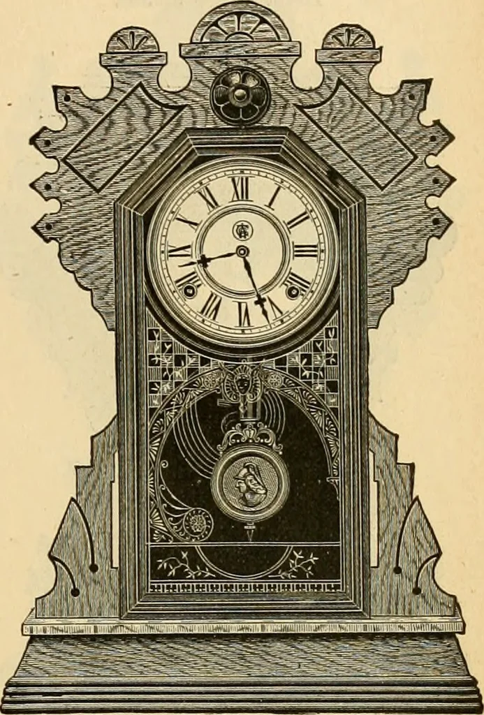 An illustration from 13th annual illustrated catalog, 1889 ... containing illustrations and prices of a few leading and staple styles of diamonds, watches, jewelry, silverware, clocks, canes, umbrellas, opera glasses, gold spectacles, eye glasses, etc., 1889, leaf 182