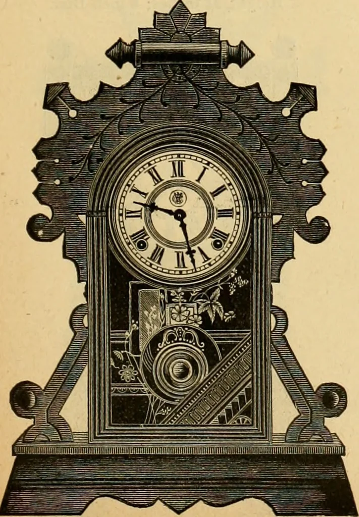 An illustration from 13th annual illustrated catalog, 1889 ... containing illustrations and prices of a few leading and staple styles of diamonds, watches, jewelry, silverware, clocks, canes, umbrellas, opera glasses, gold spectacles, eye glasses, etc., 1889, leaf 186