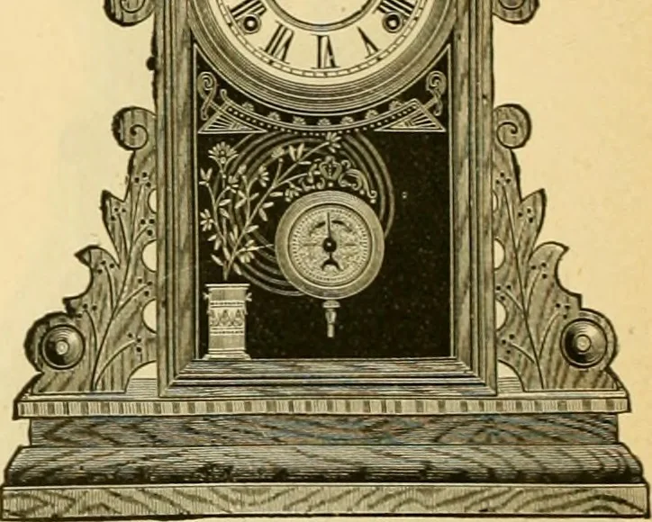 An illustration from 13th annual illustrated catalog, 1889 ... containing illustrations and prices of a few leading and staple styles of diamonds, watches, jewelry, silverware, clocks, canes, umbrellas, opera glasses, gold spectacles, eye glasses, etc., 1889, leaf 187