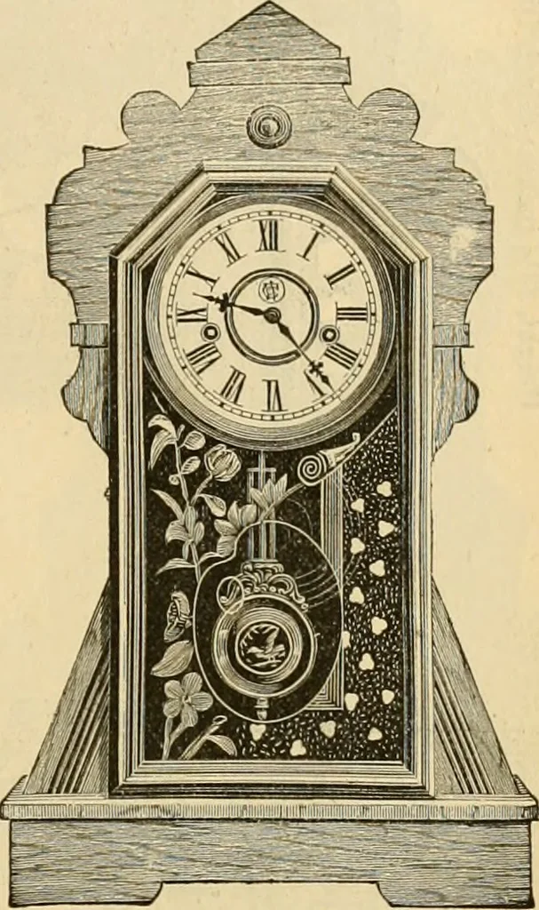 An illustration from 13th annual illustrated catalog, 1889 ... containing illustrations and prices of a few leading and staple styles of diamonds, watches, jewelry, silverware, clocks, canes, umbrellas, opera glasses, gold spectacles, eye glasses, etc., 1889, leaf 188