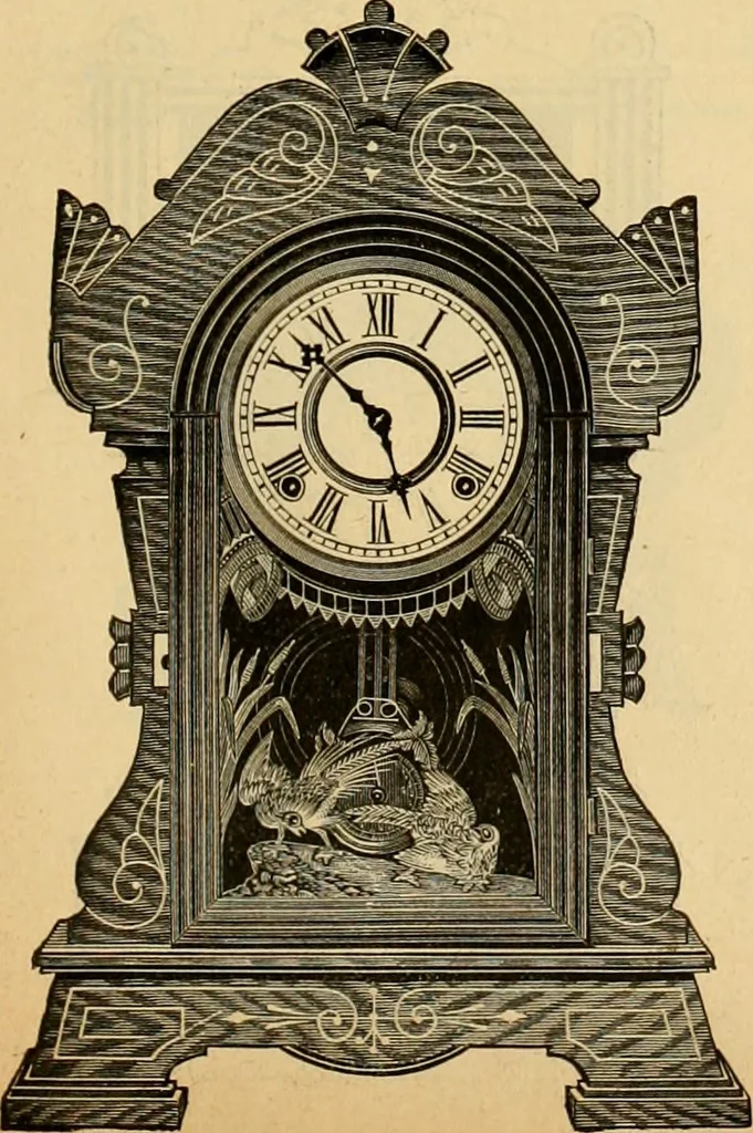 An illustration from 13th annual illustrated catalog, 1889 ... containing illustrations and prices of a few leading and staple styles of diamonds, watches, jewelry, silverware, clocks, canes, umbrellas, opera glasses, gold spectacles, eye glasses, etc., 1889, leaf 190