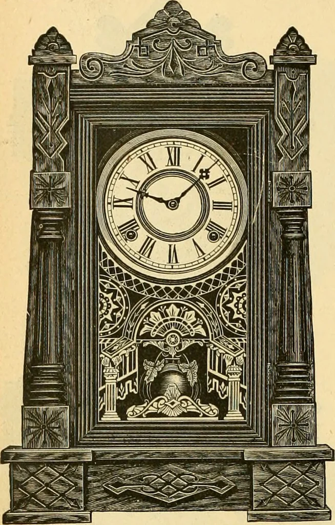 An illustration from 13th annual illustrated catalog, 1889 ... containing illustrations and prices of a few leading and staple styles of diamonds, watches, jewelry, silverware, clocks, canes, umbrellas, opera glasses, gold spectacles, eye glasses, etc., 1889, leaf 191