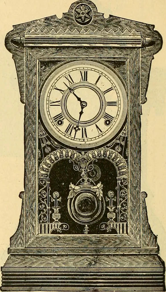 An illustration from 13th annual illustrated catalog, 1889 ... containing illustrations and prices of a few leading and staple styles of diamonds, watches, jewelry, silverware, clocks, canes, umbrellas, opera glasses, gold spectacles, eye glasses, etc., 1889, leaf 191