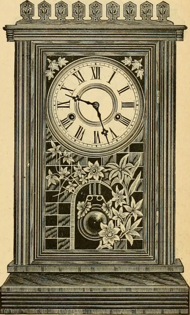 An illustration from 13th annual illustrated catalog, 1889 ... containing illustrations and prices of a few leading and staple styles of diamonds, watches, jewelry, silverware, clocks, canes, umbrellas, opera glasses, gold spectacles, eye glasses, etc., 1889, leaf 192