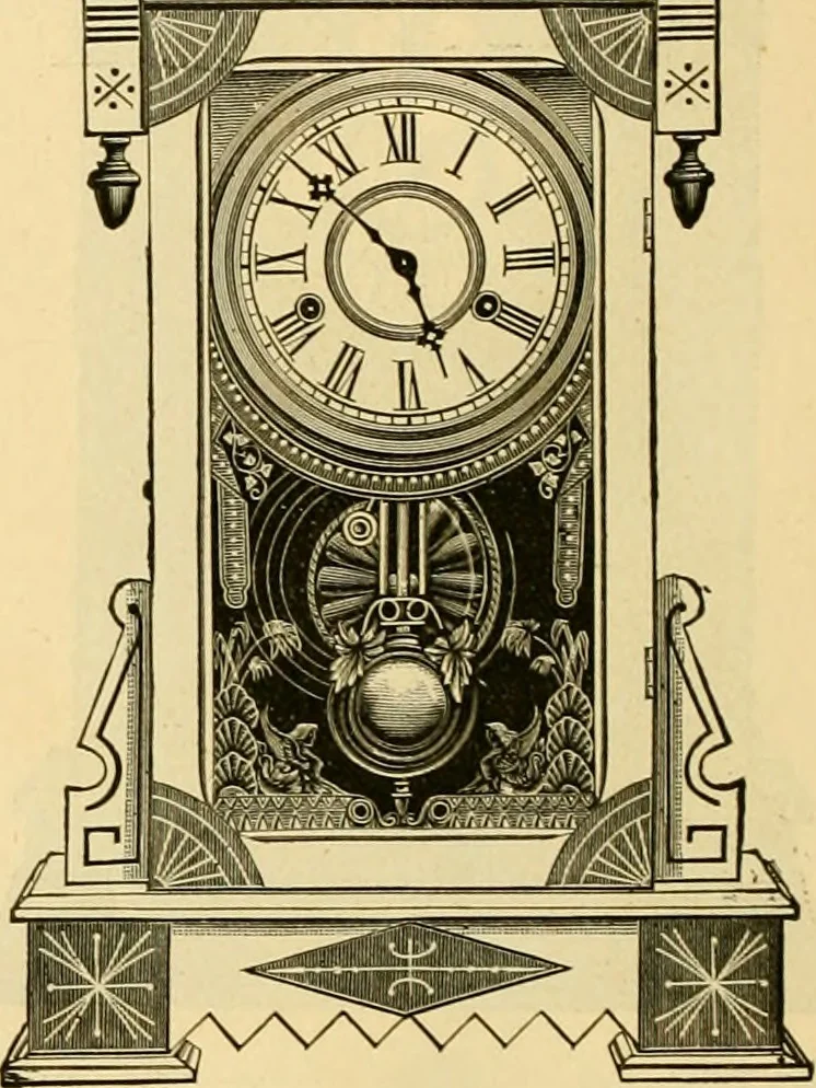 An illustration from 13th annual illustrated catalog, 1889 ... containing illustrations and prices of a few leading and staple styles of diamonds, watches, jewelry, silverware, clocks, canes, umbrellas, opera glasses, gold spectacles, eye glasses, etc., 1889, leaf 193