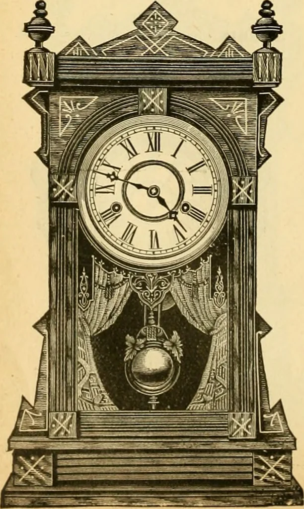 An illustration from 13th annual illustrated catalog, 1889 ... containing illustrations and prices of a few leading and staple styles of diamonds, watches, jewelry, silverware, clocks, canes, umbrellas, opera glasses, gold spectacles, eye glasses, etc., 1889, leaf 193