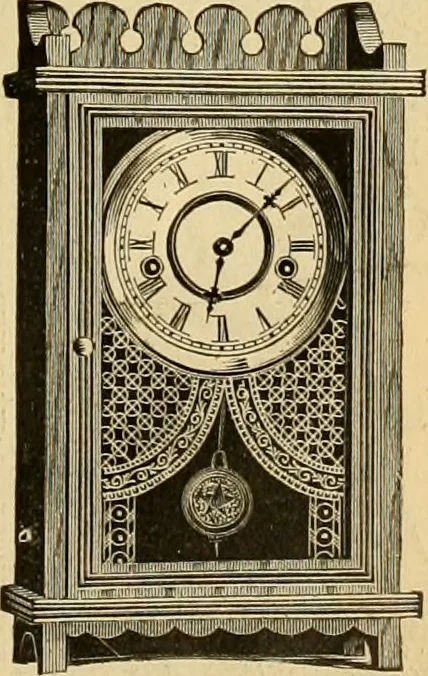 An illustration from 13th annual illustrated catalog, 1889 ... containing illustrations and prices of a few leading and staple styles of diamonds, watches, jewelry, silverware, clocks, canes, umbrellas, opera glasses, gold spectacles, eye glasses, etc., 1889, leaf 194