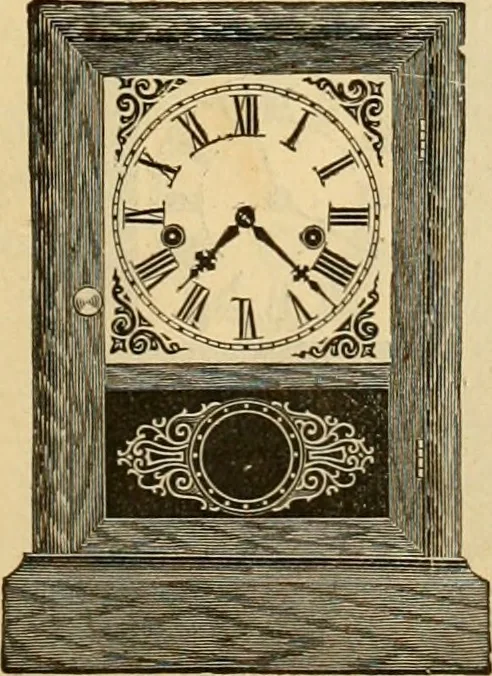An illustration from 13th annual illustrated catalog, 1889 ... containing illustrations and prices of a few leading and staple styles of diamonds, watches, jewelry, silverware, clocks, canes, umbrellas, opera glasses, gold spectacles, eye glasses, etc., 1889, leaf 198