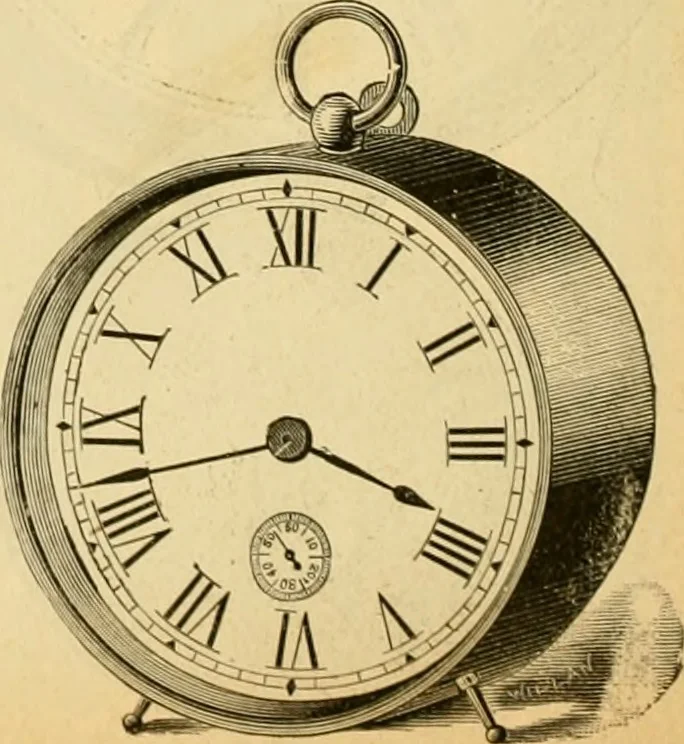 An illustration from 13th annual illustrated catalog, 1889 ... containing illustrations and prices of a few leading and staple styles of diamonds, watches, jewelry, silverware, clocks, canes, umbrellas, opera glasses, gold spectacles, eye glasses, etc., 1889, leaf 201