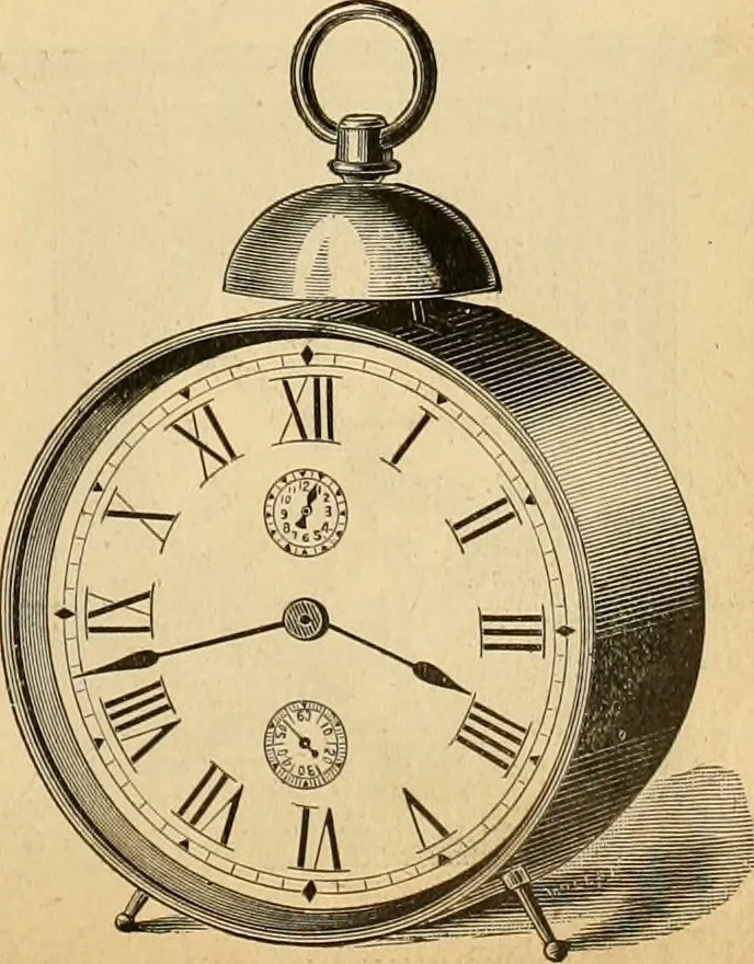 An illustration from 13th annual illustrated catalog, 1889 ... containing illustrations and prices of a few leading and staple styles of diamonds, watches, jewelry, silverware, clocks, canes, umbrellas, opera glasses, gold spectacles, eye glasses, etc., 1889, leaf 202