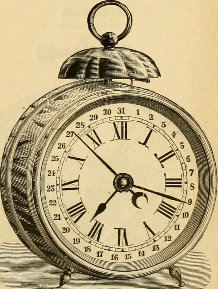 An illustration from 13th annual illustrated catalog, 1889 ... containing illustrations and prices of a few leading and staple styles of diamonds, watches, jewelry, silverware, clocks, canes, umbrellas, opera glasses, gold spectacles, eye glasses, etc., 1889, leaf 208