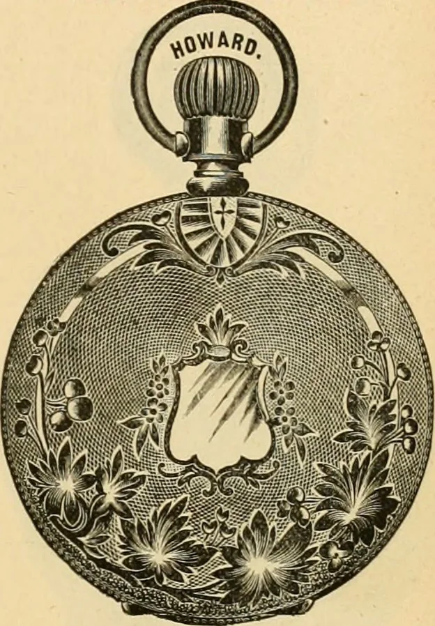 An illustration from 13th annual illustrated catalog, 1889 ... containing illustrations and prices of a few leading and staple styles of diamonds, watches, jewelry, silverware, clocks, canes, umbrellas, opera glasses, gold spectacles, eye glasses, etc., 1889, leaf 216