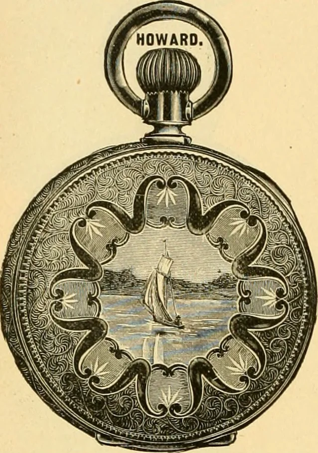 An illustration from 13th annual illustrated catalog, 1889 ... containing illustrations and prices of a few leading and staple styles of diamonds, watches, jewelry, silverware, clocks, canes, umbrellas, opera glasses, gold spectacles, eye glasses, etc., 1889, leaf 217