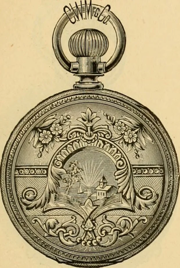 An illustration from 13th annual illustrated catalog, 1889 ... containing illustrations and prices of a few leading and staple styles of diamonds, watches, jewelry, silverware, clocks, canes, umbrellas, opera glasses, gold spectacles, eye glasses, etc., 1889, leaf 224