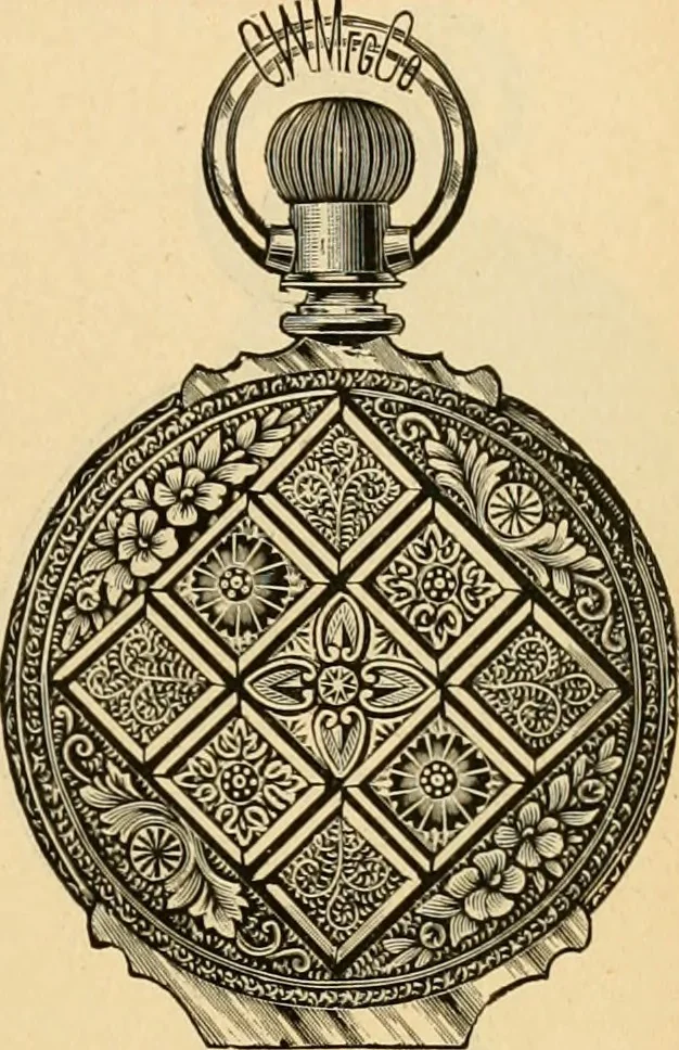 An illustration from 13th annual illustrated catalog, 1889 ... containing illustrations and prices of a few leading and staple styles of diamonds, watches, jewelry, silverware, clocks, canes, umbrellas, opera glasses, gold spectacles, eye glasses, etc., 1889, leaf 226