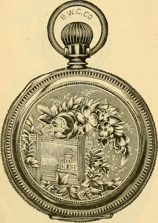 An illustration from 13th annual illustrated catalog, 1889 ... containing illustrations and prices of a few leading and staple styles of diamonds, watches, jewelry, silverware, clocks, canes, umbrellas, opera glasses, gold spectacles, eye glasses, etc., 1889, leaf 227
