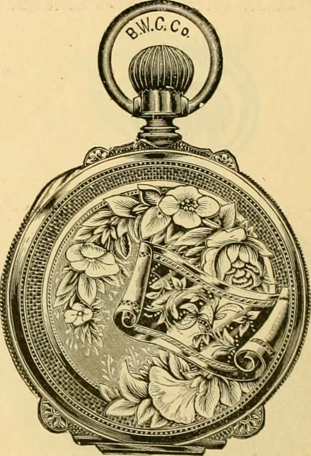 An illustration from 13th annual illustrated catalog, 1889 ... containing illustrations and prices of a few leading and staple styles of diamonds, watches, jewelry, silverware, clocks, canes, umbrellas, opera glasses, gold spectacles, eye glasses, etc., 1889, leaf 227