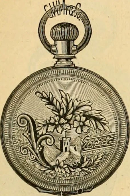 An illustration from 13th annual illustrated catalog, 1889 ... containing illustrations and prices of a few leading and staple styles of diamonds, watches, jewelry, silverware, clocks, canes, umbrellas, opera glasses, gold spectacles, eye glasses, etc., 1889, leaf 228