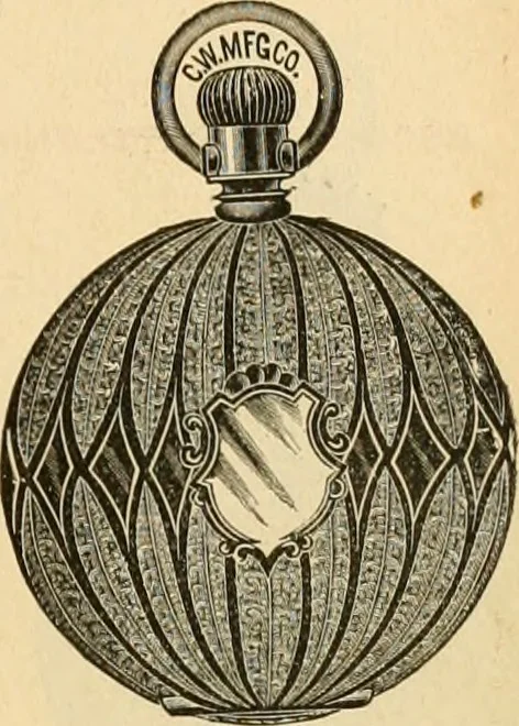An illustration from 13th annual illustrated catalog, 1889 ... containing illustrations and prices of a few leading and staple styles of diamonds, watches, jewelry, silverware, clocks, canes, umbrellas, opera glasses, gold spectacles, eye glasses, etc., 1889, leaf 228