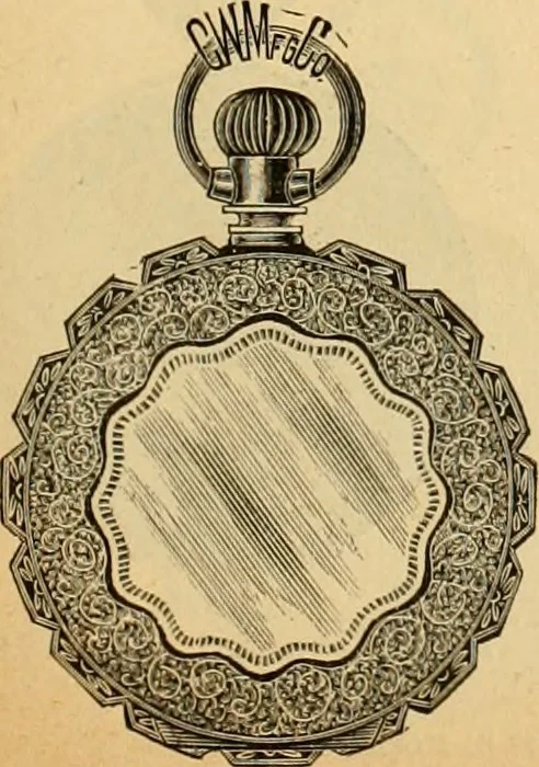 An illustration from 13th annual illustrated catalog, 1889 ... containing illustrations and prices of a few leading and staple styles of diamonds, watches, jewelry, silverware, clocks, canes, umbrellas, opera glasses, gold spectacles, eye glasses, etc., 1889, leaf 228