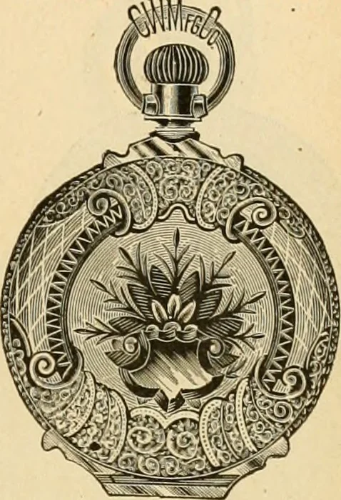 An illustration from 13th annual illustrated catalog, 1889 ... containing illustrations and prices of a few leading and staple styles of diamonds, watches, jewelry, silverware, clocks, canes, umbrellas, opera glasses, gold spectacles, eye glasses, etc., 1889, leaf 234