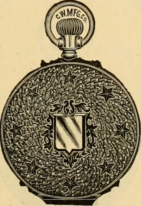 An illustration from 13th annual illustrated catalog, 1889 ... containing illustrations and prices of a few leading and staple styles of diamonds, watches, jewelry, silverware, clocks, canes, umbrellas, opera glasses, gold spectacles, eye glasses, etc., 1889, leaf 234