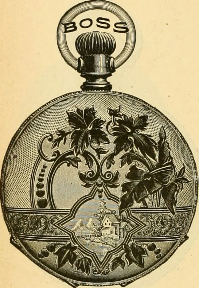 An illustration from 13th annual illustrated catalog, 1889 ... containing illustrations and prices of a few leading and staple styles of diamonds, watches, jewelry, silverware, clocks, canes, umbrellas, opera glasses, gold spectacles, eye glasses, etc., 1889, leaf 237