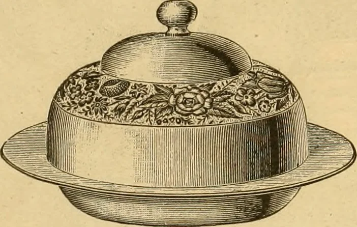 An illustration from 13th annual illustrated catalog, 1889 ... containing illustrations and prices of a few leading and staple styles of diamonds, watches, jewelry, silverware, clocks, canes, umbrellas, opera glasses, gold spectacles, eye glasses, etc., 1889, leaf 24