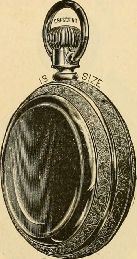 An illustration from 13th annual illustrated catalog, 1889 ... containing illustrations and prices of a few leading and staple styles of diamonds, watches, jewelry, silverware, clocks, canes, umbrellas, opera glasses, gold spectacles, eye glasses, etc., 1889, leaf 246