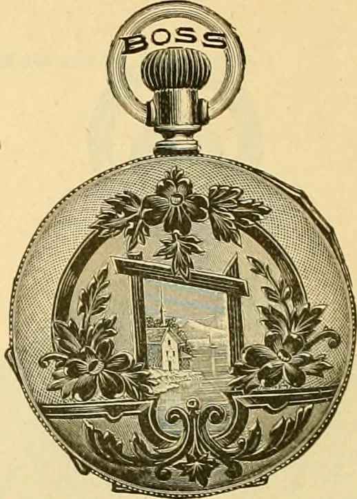 An illustration from 13th annual illustrated catalog, 1889 ... containing illustrations and prices of a few leading and staple styles of diamonds, watches, jewelry, silverware, clocks, canes, umbrellas, opera glasses, gold spectacles, eye glasses, etc., 1889, leaf 249