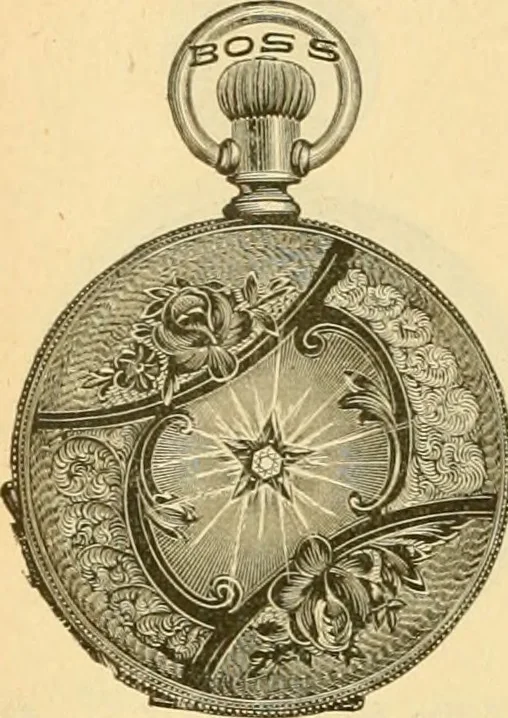 An illustration from 13th annual illustrated catalog, 1889 ... containing illustrations and prices of a few leading and staple styles of diamonds, watches, jewelry, silverware, clocks, canes, umbrellas, opera glasses, gold spectacles, eye glasses, etc., 1889, leaf 251