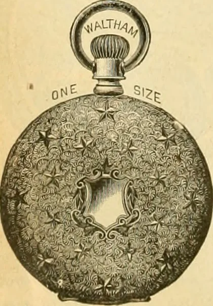 An illustration from 13th annual illustrated catalog, 1889 ... containing illustrations and prices of a few leading and staple styles of diamonds, watches, jewelry, silverware, clocks, canes, umbrellas, opera glasses, gold spectacles, eye glasses, etc., 1889, leaf 255