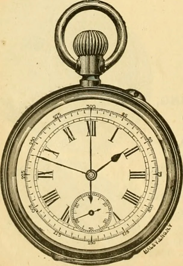 An illustration from 13th annual illustrated catalog, 1889 ... containing illustrations and prices of a few leading and staple styles of diamonds, watches, jewelry, silverware, clocks, canes, umbrellas, opera glasses, gold spectacles, eye glasses, etc., 1889, leaf 265