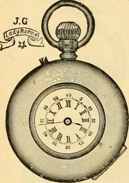 An illustration from 13th annual illustrated catalog, 1889 ... containing illustrations and prices of a few leading and staple styles of diamonds, watches, jewelry, silverware, clocks, canes, umbrellas, opera glasses, gold spectacles, eye glasses, etc., 1889, leaf 267