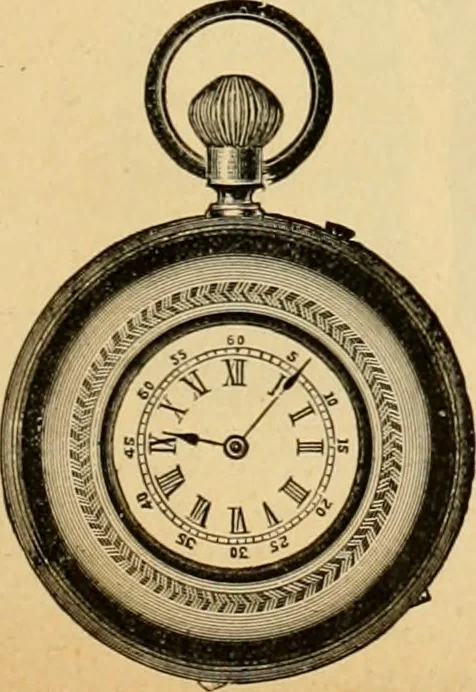 An illustration from 13th annual illustrated catalog, 1889 ... containing illustrations and prices of a few leading and staple styles of diamonds, watches, jewelry, silverware, clocks, canes, umbrellas, opera glasses, gold spectacles, eye glasses, etc., 1889, leaf 268