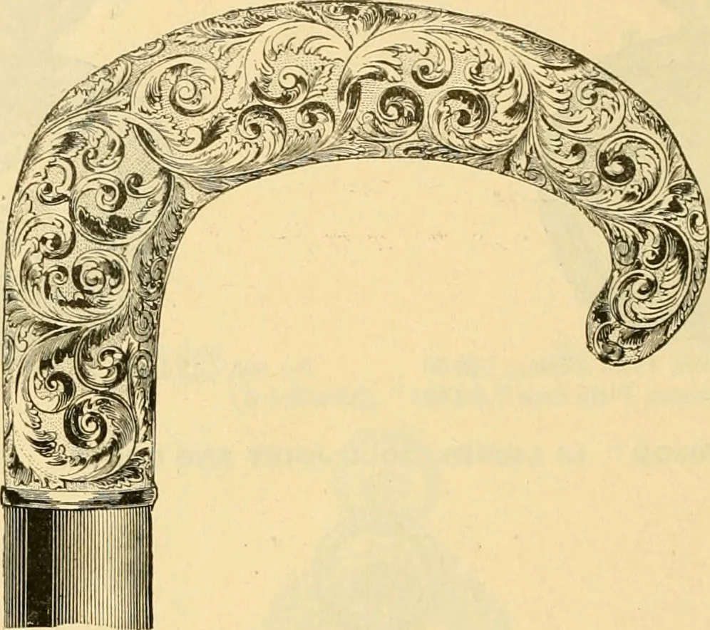 An illustration from 13th annual illustrated catalog, 1889 ... containing illustrations and prices of a few leading and staple styles of diamonds, watches, jewelry, silverware, clocks, canes, umbrellas, opera glasses, gold spectacles, eye glasses, etc., 1889, leaf 269