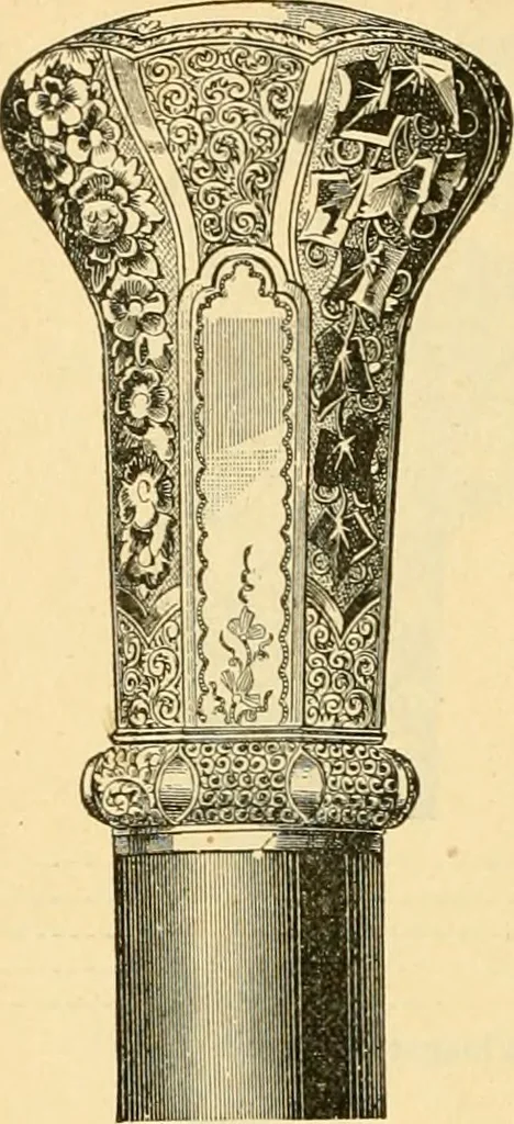 An illustration from 13th annual illustrated catalog, 1889 ... containing illustrations and prices of a few leading and staple styles of diamonds, watches, jewelry, silverware, clocks, canes, umbrellas, opera glasses, gold spectacles, eye glasses, etc., 1889, leaf 271