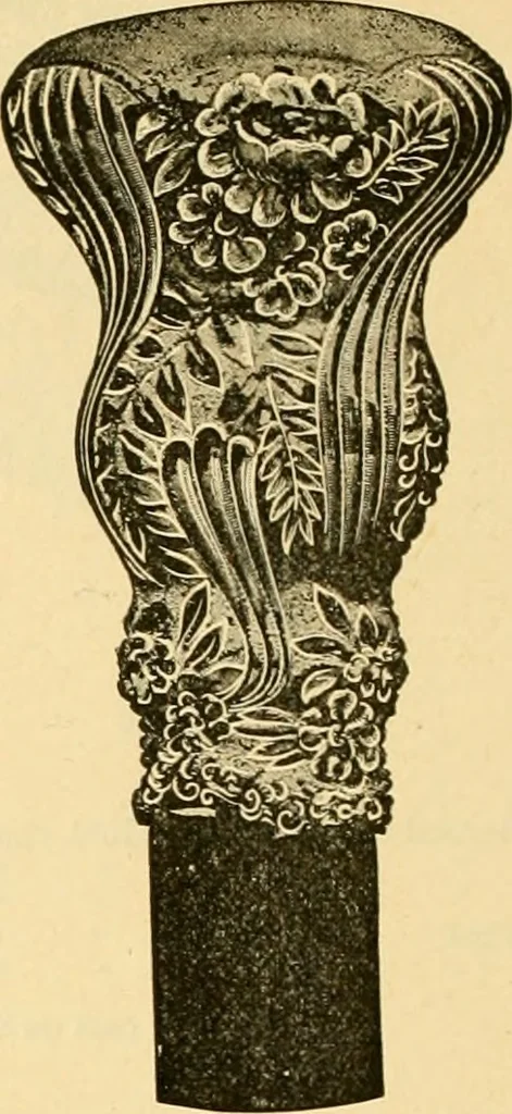 An illustration from 13th annual illustrated catalog, 1889 ... containing illustrations and prices of a few leading and staple styles of diamonds, watches, jewelry, silverware, clocks, canes, umbrellas, opera glasses, gold spectacles, eye glasses, etc., 1889, leaf 271