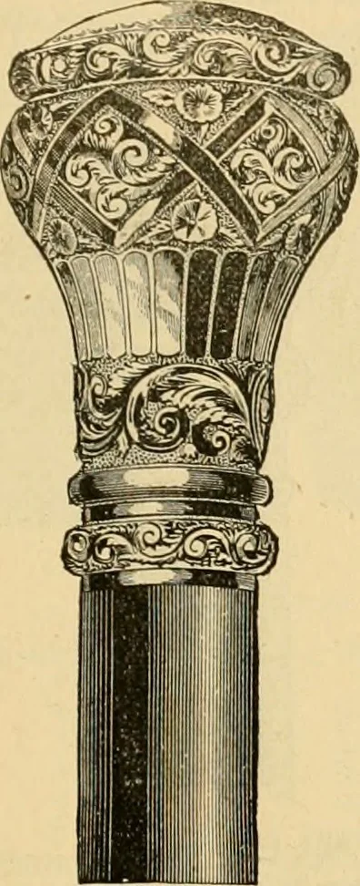 An illustration from 13th annual illustrated catalog, 1889 ... containing illustrations and prices of a few leading and staple styles of diamonds, watches, jewelry, silverware, clocks, canes, umbrellas, opera glasses, gold spectacles, eye glasses, etc., 1889, leaf 274