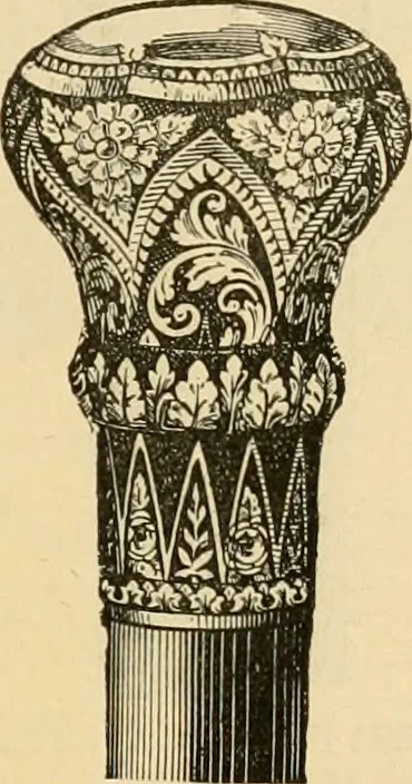 An illustration from 13th annual illustrated catalog, 1889 ... containing illustrations and prices of a few leading and staple styles of diamonds, watches, jewelry, silverware, clocks, canes, umbrellas, opera glasses, gold spectacles, eye glasses, etc., 1889, leaf 274