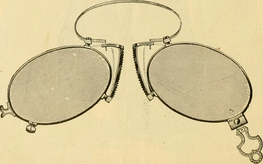 An illustration from 13th annual illustrated catalog, 1889 ... containing illustrations and prices of a few leading and staple styles of diamonds, watches, jewelry, silverware, clocks, canes, umbrellas, opera glasses, gold spectacles, eye glasses, etc., 1889, leaf 279